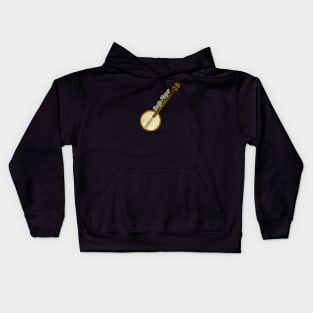 Banjo Player Kids Hoodie